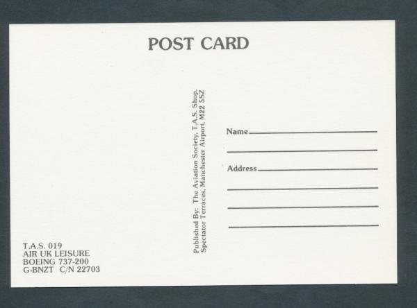 AIR UK LEISURE, Boeing 737-200,