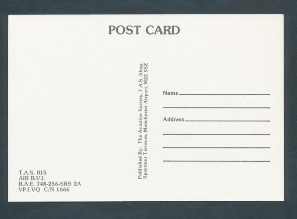 AIR B.V.I., B.A.E. 748,