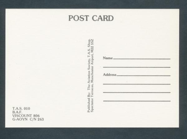 BAF BRITISH, Viscount,