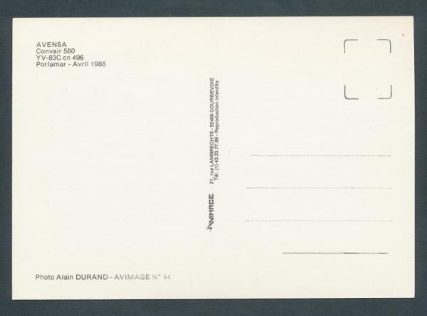 AVENSA, Convair 580,