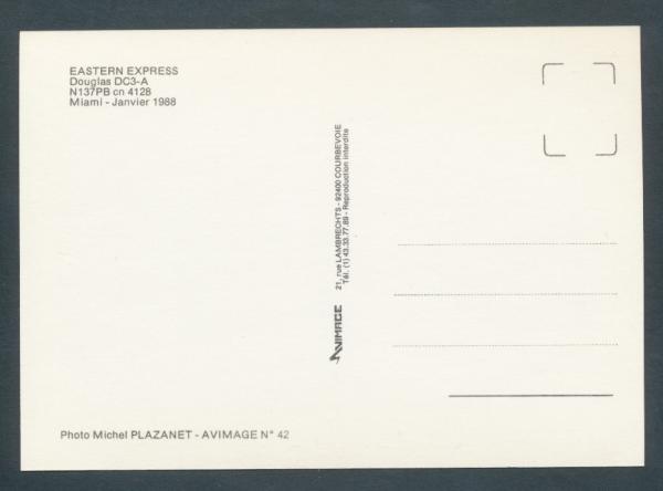 EASTERN EXPRESS, Douglas DC3-A,