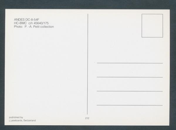 AEROLINEAS NACIONALES DEL ECUADOR, ANDES, DC-8-54F,