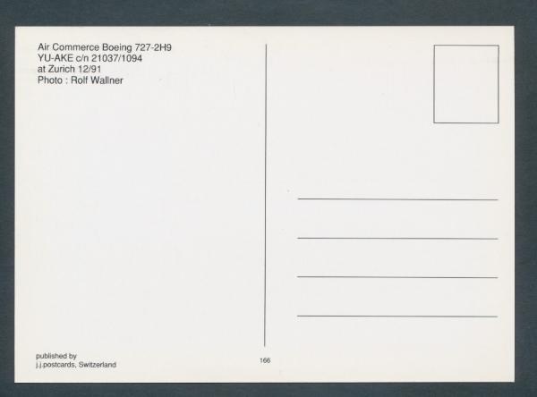 AIR COMMERCE, Boeing 727-2H9,