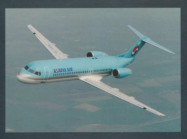 KOREAN AIR, Fokker 100,