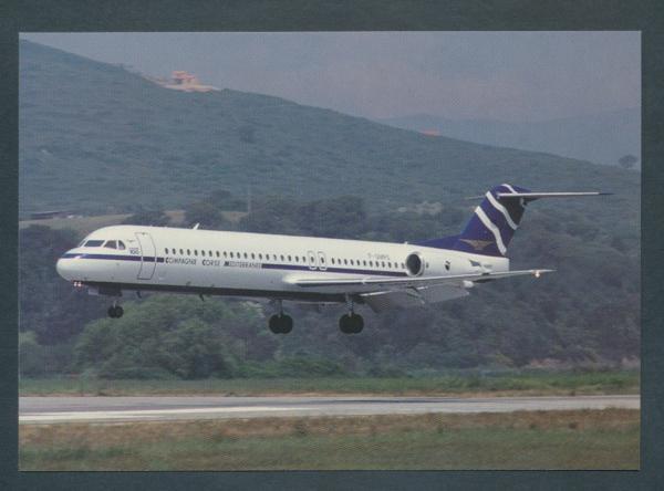 COMPAGNIE CORSE MEDITRRANÈ, Fokker 100,