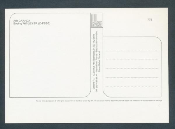 AIR CANADA, Boeing 767-233,