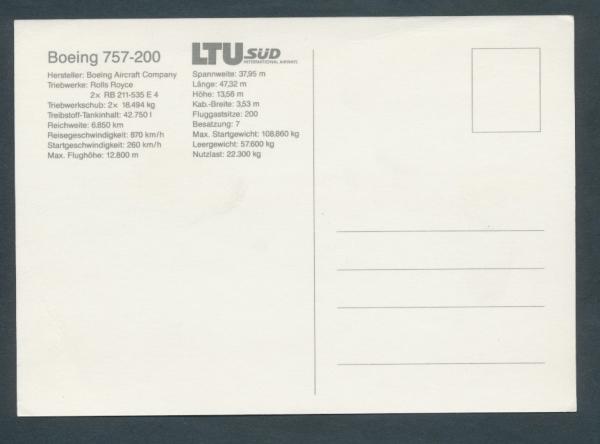 LTUSÜD, Boeing757-200, Aircraft Company,