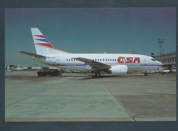 CSA, B737-500,