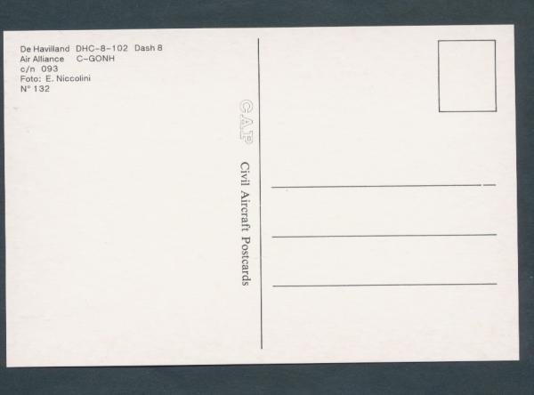 AIR ALLIANCE, Dash 8,