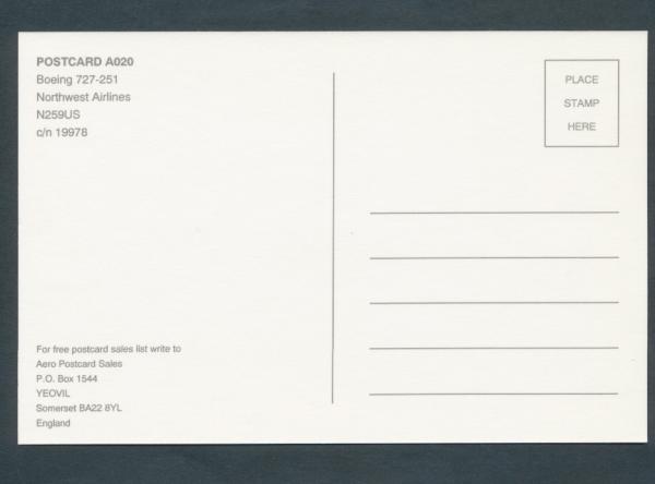 NORDHWESTAIRLINES, Boeing 727-251,