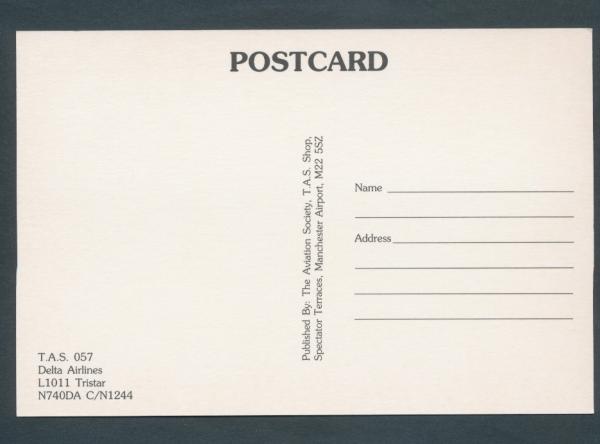 DELTA AIRLINES, L1011 Tristar,