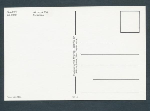 MEXICANA, Airbus A.320,