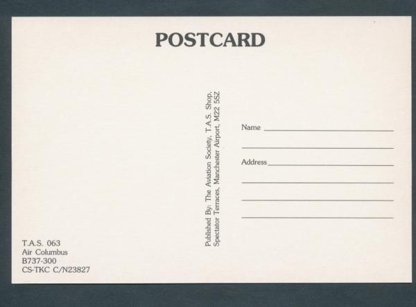 AIR COLUMBUS, B737-300,