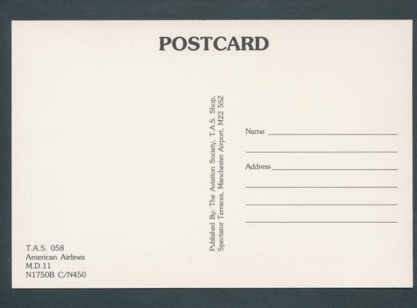 AMERICAN AIRLINES, MD 11