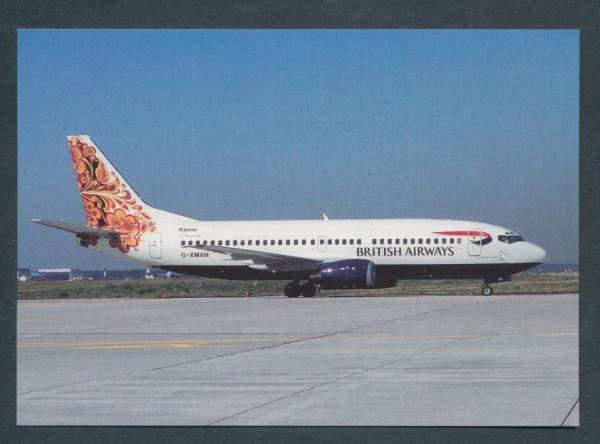 BRITISH AIRWAYS, Boeing 737-36N