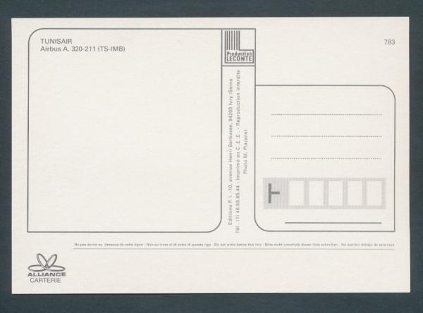 TUNISAIR, AIRBUS A.320-211,
