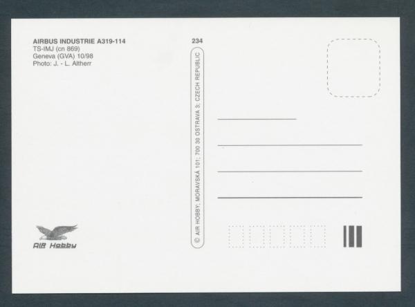 TUNISAIR, Airbus Industrie A319-114,