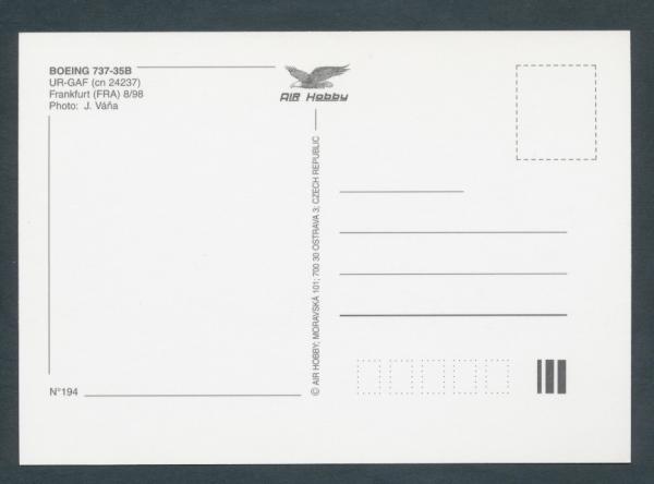 UKRAINE INTERNATIONAL, Boeing 737-35B,