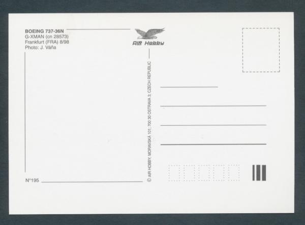 BRITISH AIRWAYS, Boeing 737-36N