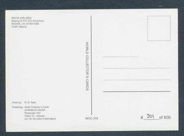 DELTA AIRLINES, Boeing B-737-232 Advanced