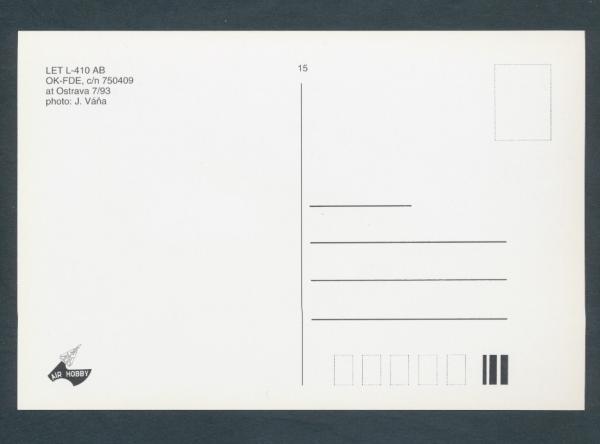 AIR VITKOVICE, LET L-410 AB,