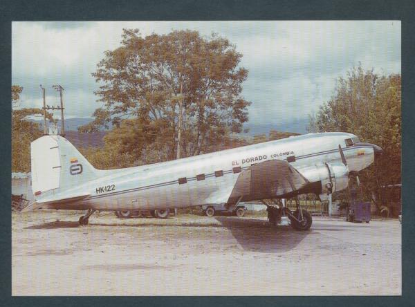EL DORADO COLOMBIA, McDDouglas DC-3C,
