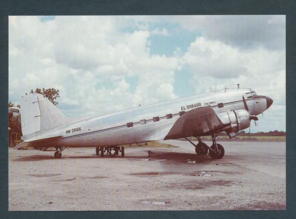 EL DORADO COLOMBIA, McDDouglas DC-3C,