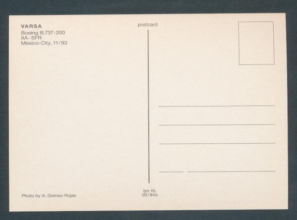 VARSA, Boeing B 737-200,