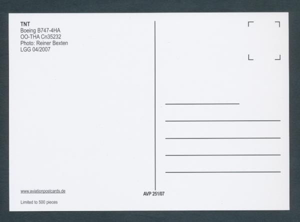 TNT, Boeing B747-4HA,