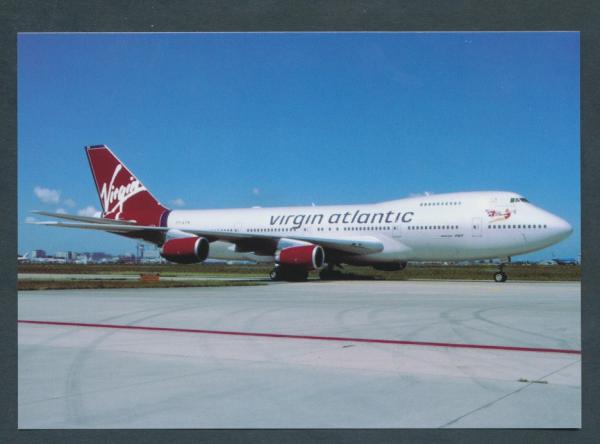 VIRGIN ATLATIC, B747-200,
