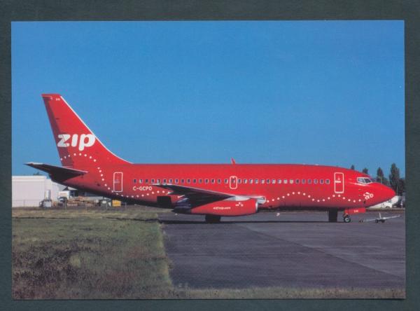 AIR CANADA ZIP, B737-200,