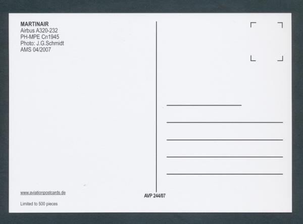 MARTINAIR, AIRBUS A320-232,