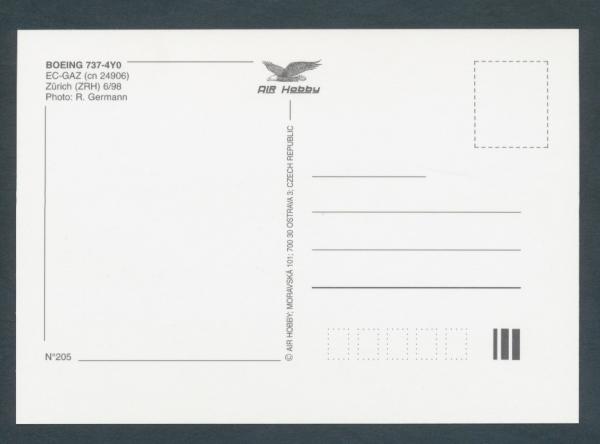 IBERIA, Boeing 737-4YO