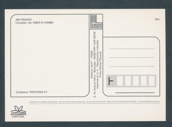 AIR FRANCE, Canadair Jet 100ER