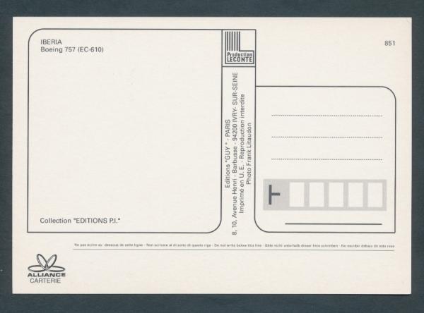 IBERIA, Boeing 757