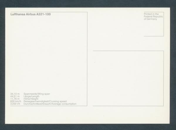 LUFTHANSA, Airbus A321-100