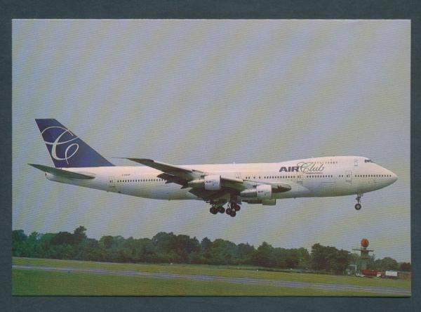 AIR CLUB, Boeing 747-212B (Manchester 1994)
