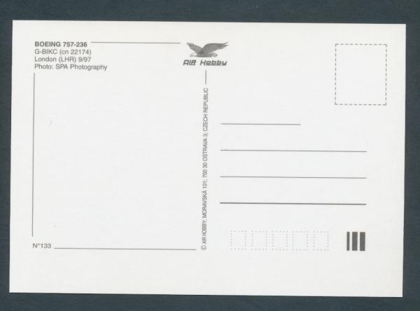 BRITISH AIRWAYS, Boeing 757-236