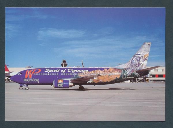 WESTERN PACIFIC,SPIRIT OF DURANGO,Boeing B-737-300