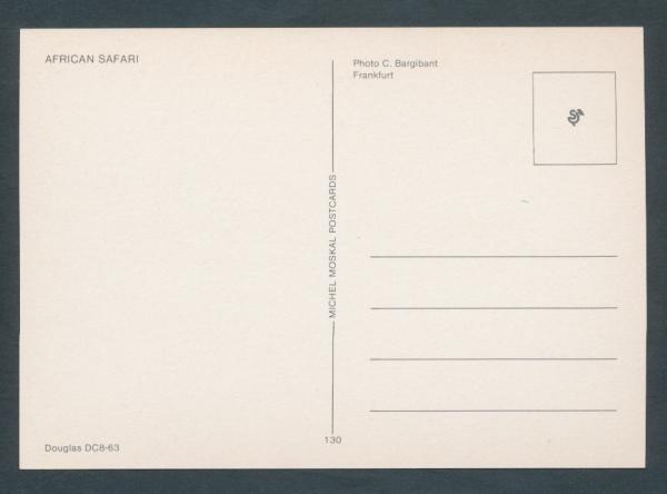 AFRICAN SAFARI, Douglas DC8-63