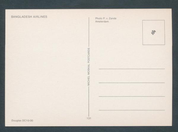 BANGLADESH AIRLINES, Douglas DC 10-30