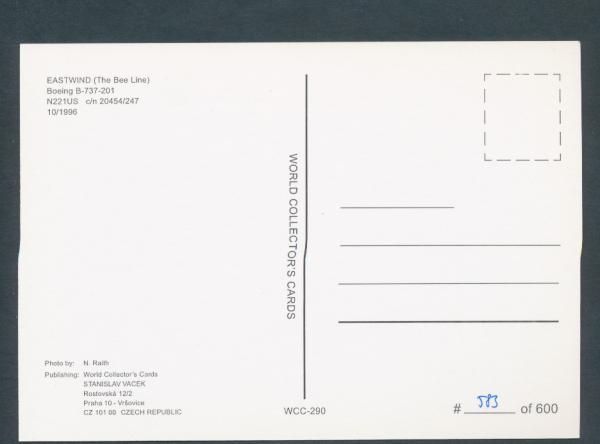 EASTWIND, Boeing B-737-201