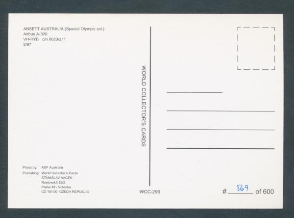 ANSETT AUSTRALIA, Airbus A-320