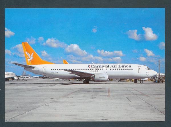 CARNIVAL AIR LINES, Boeing B 737-4Q8