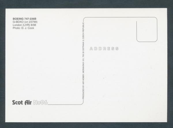 BRITISH AIRWAYS, Boeing 747-236B