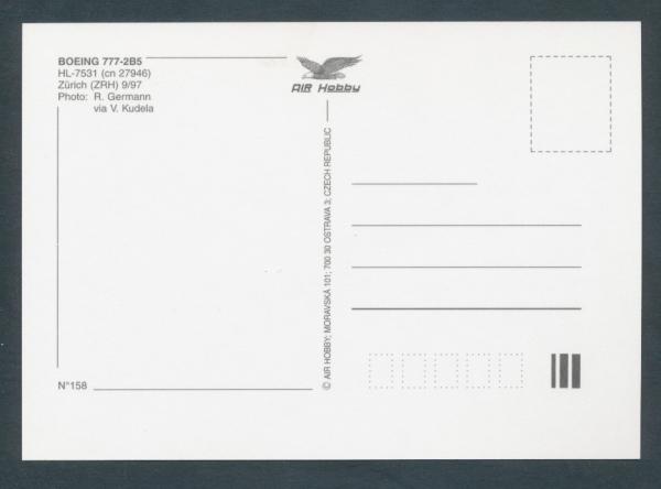 KOREAN AIR, BOEING 777-2B5