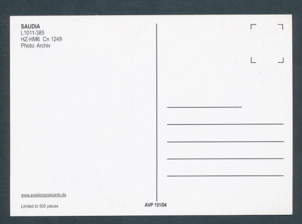 SAUDIA, L1011-385