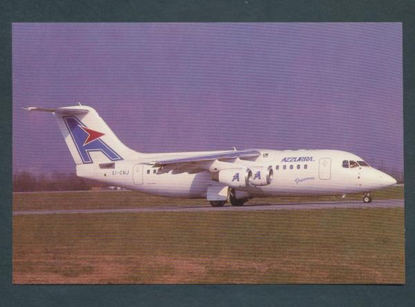 AZZURRA, BaE 146 Avro RJ 85