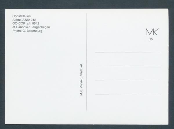 CONSTALLATION, Airbus A320-212