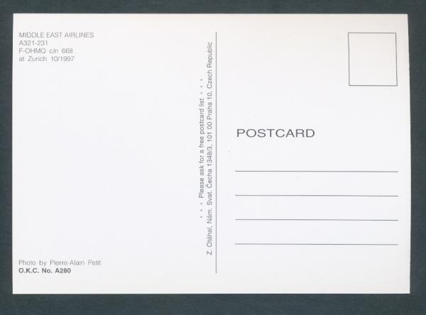 MIDDLE EAST AIRLINES, A321-231